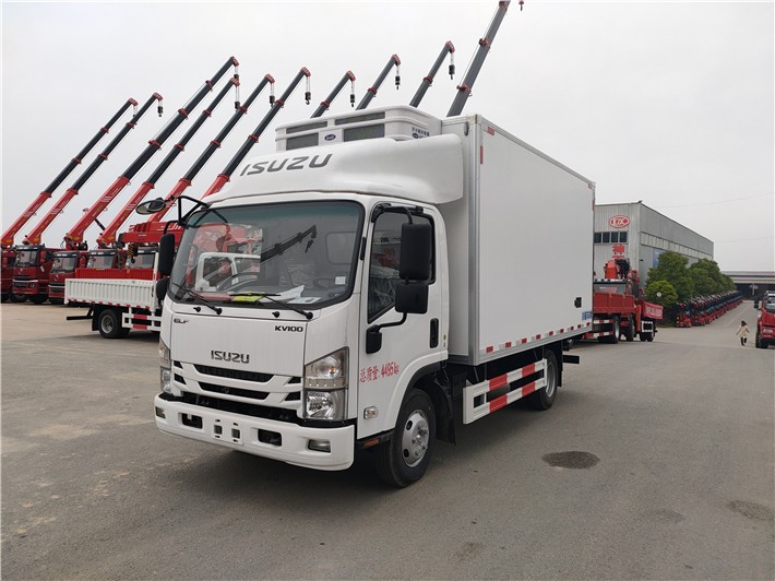 ISUZU 100P Fresh Vegetable Refrigerated Cooling Truck