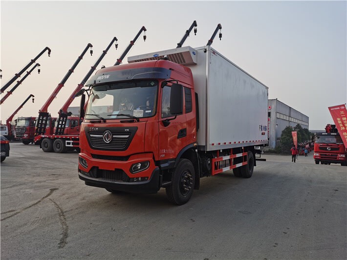 DONGFENG KINGRUN 15ton Ice Box Refrigerated Van Truck