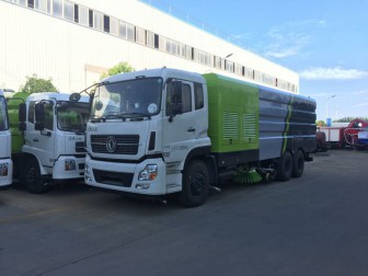 Isuzu 600P Vacuum Dust Truck Mounted Sweeping Machines