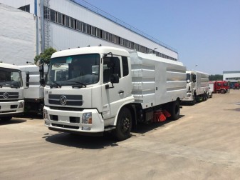 FAW RHD 8000L Road Sweeper Vacuum Cleaner Truck