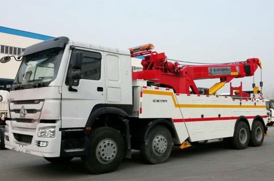 Howo 30 ton heavy duty ratotor towing truck