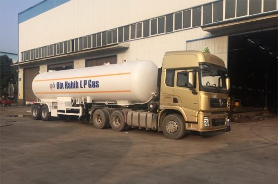 2 Axles 40,000Liters LPG Tank Trailer 20Tons LPG Tank Trailer 40CBM LPG Tank Semi Trailer