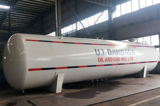 80M3 LPG Storage Tank 80000Liters LPG Cylinder Tank