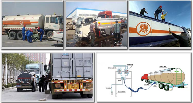 Dongfeng KINGRUN 15000 liter refueler truck