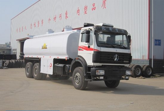 BEIBEN 25000 liter Oil Fuel Tanker Transport Delivery Truck