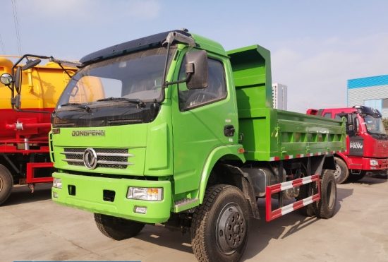 DFAC 4×2 130hp Euro5 LHD Garbage Dump Truck