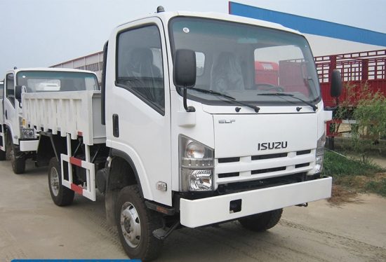 ISUZU 600P Small 8ton Garbage Tipper truck