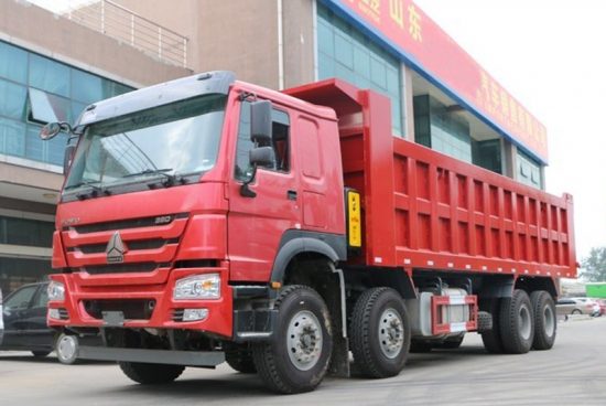 Sinotruk HOWO 12 Tyres 8X4 Tipper Dump Truck