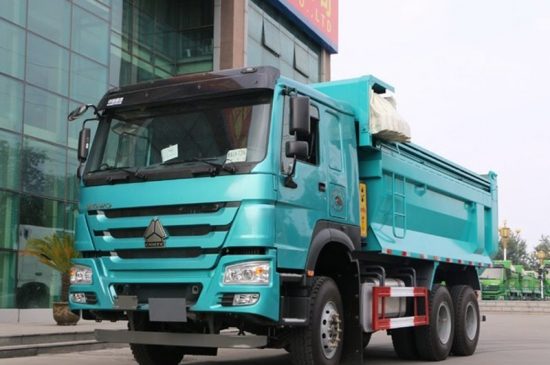 Howo 6×4 40ton 371hp U Shape Crago Box Dump Truck