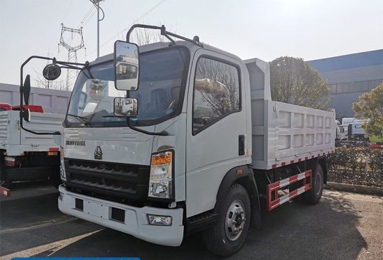 HOWO 10ton Garbage Dump Tipper truck