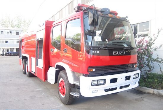 ISUZU FVZ 16000 liter fire tanker