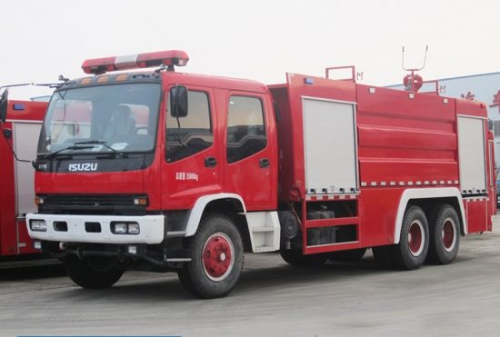 ISUZU FVZ 16000 liter tank fire fighting vehicle