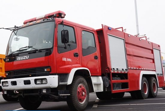 ISUZU FVZ  12000 liter water tank and 4000 liter foam tank fire extinguisher truck