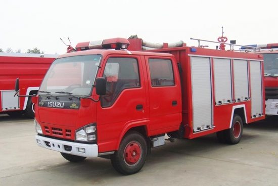 ISUZU 4000 liter Water Cannon Tank Fire Fighting Truck