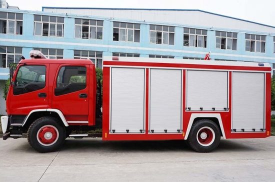 ISUZU 6000 liter Tank Fire Fighting Truck With Fire Fighting Equipment