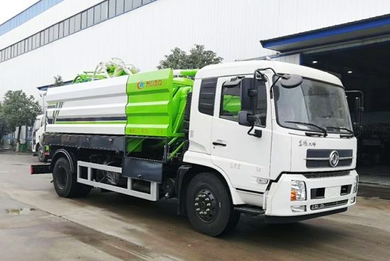 DONGFENG 8CBM 6Wheeler Custom Made Medium Volume Industrial Sewer Jetting Truck