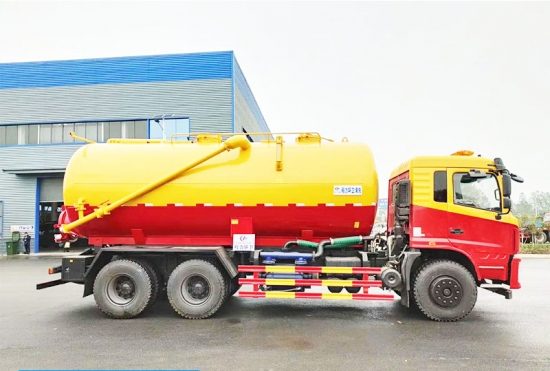 DONGFENG 18CBM Medium Volume Sanitary Sewer Cleaning Truck