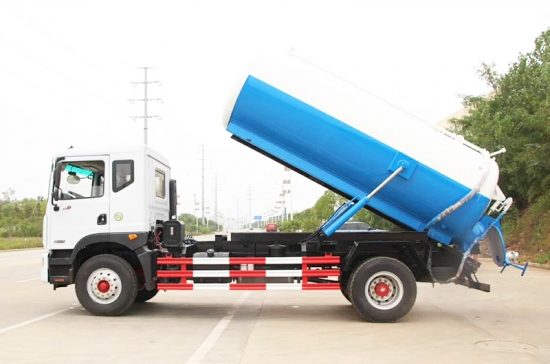 DONGFENG 10000L 4×2 High Pressure Sewer And Drain Cleaning Truck