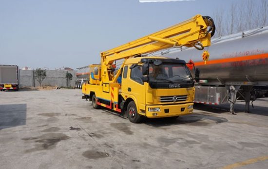 DONGFENG Wireless Controlled Folding 16 Meters Aerial Lift Vehicle