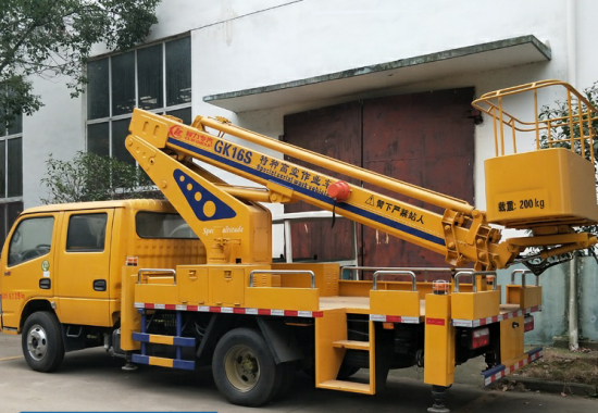 DFAC 52 Feet Aerial Work Operation Platform Beam Lifter Truck