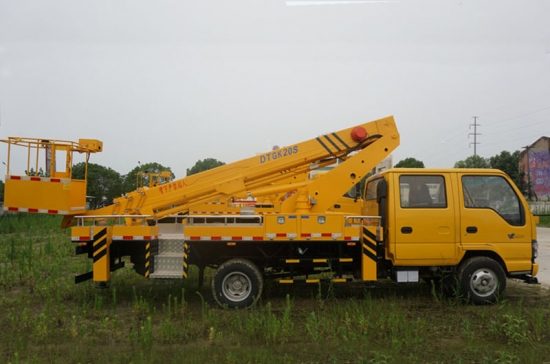 ISUZU 4×2 LHD 14M Aerial Operation Lift Platform High Truck