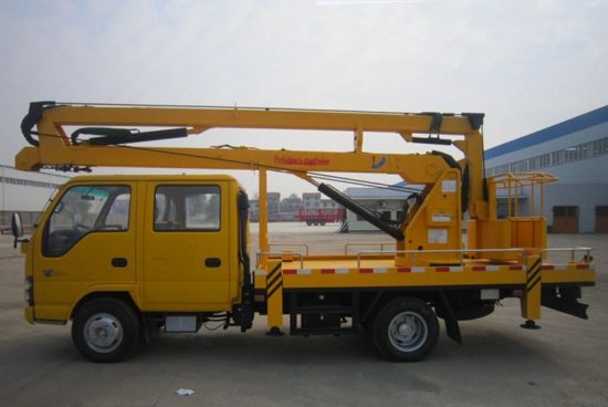 ISUZU 4×2 Double Cabin 14m Aerial Work Platform Truck