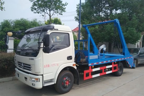 4CBM 5CBM 6CBM Small Swing Arm Roll Container Refuse Garbage Truck