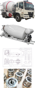 Multifunctional 2CBM Self-loading Concrete Mixer Truck