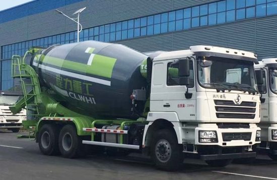 SHACMAN 9 CBM cement mixer truck