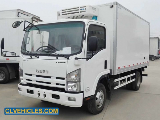 ISUZU 600P 6 Wheeler Light Duty Refrigerated Box Van Truck