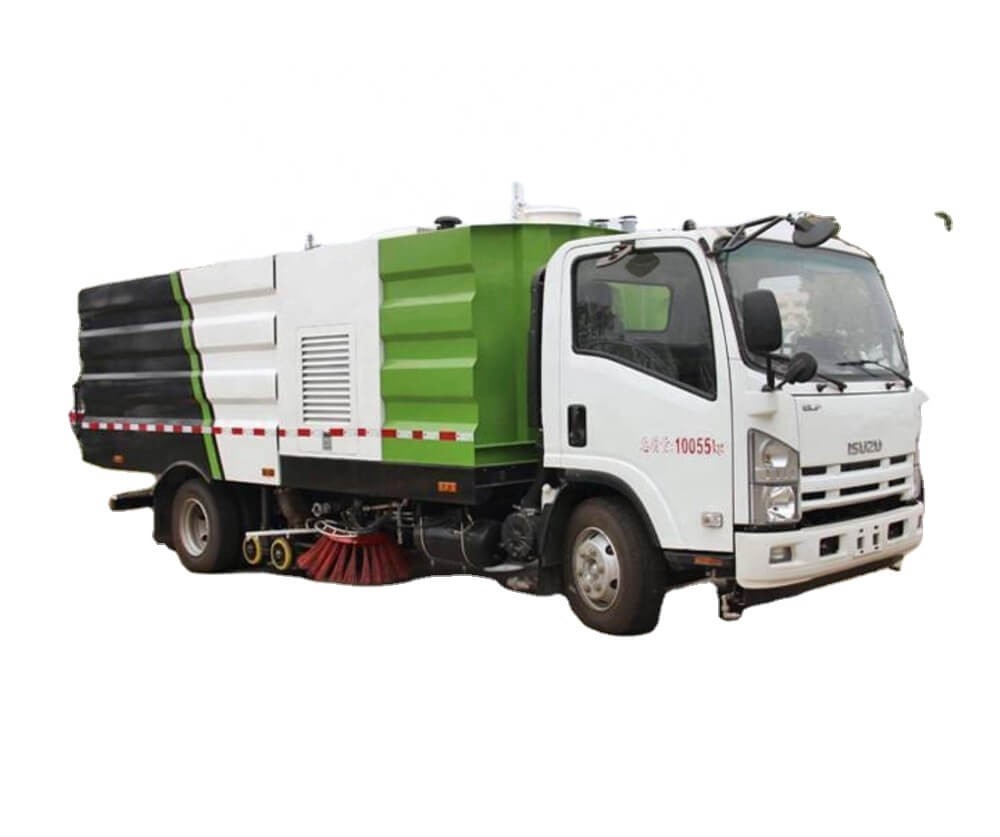 Isuzu 600P 9000L Vacuum Street Broom Sweeper Truck