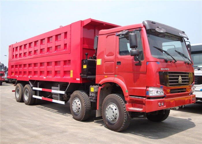 HOWO 226hp Euro2 15 Tons Dump Tipper Truck For Refuse Transfer