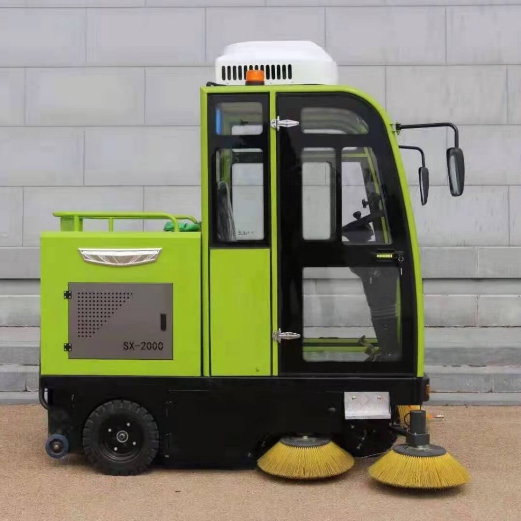 CL2200 4 Wheels Sweeper Equipment Auto Automatic Floor Cleaning Machine