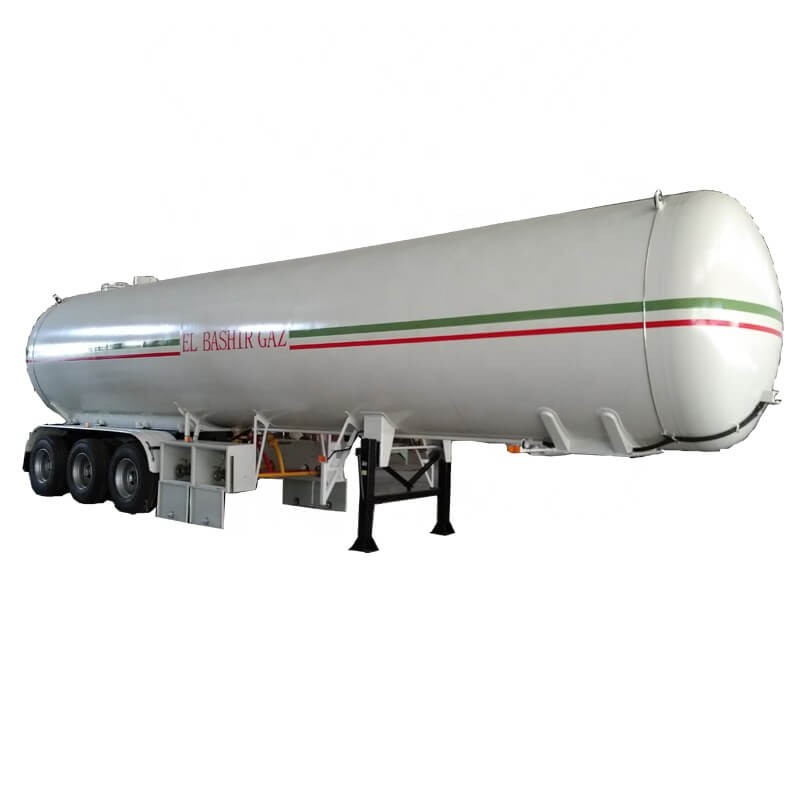 Carbon steel 3 axle 42m3 Fuel Tanker Oil Tank Semi Trailer