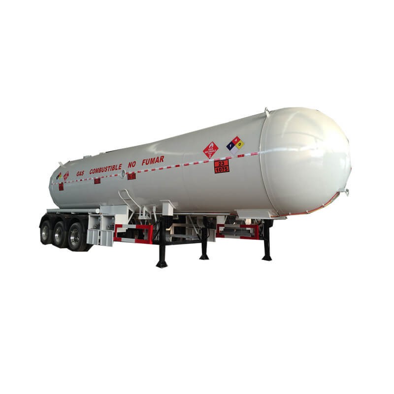 Tri axle 42000 liters oil gasoline fuel tanker trailers