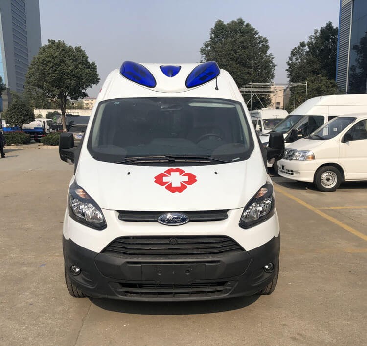 JINBEI 4×2 Deiesl 85hp Transport Type Ambulance Van