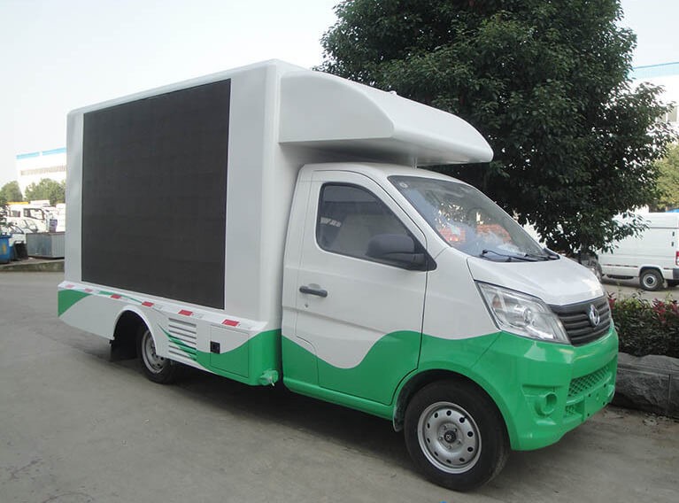 p5 outdoor led screen truck advertising screen truck