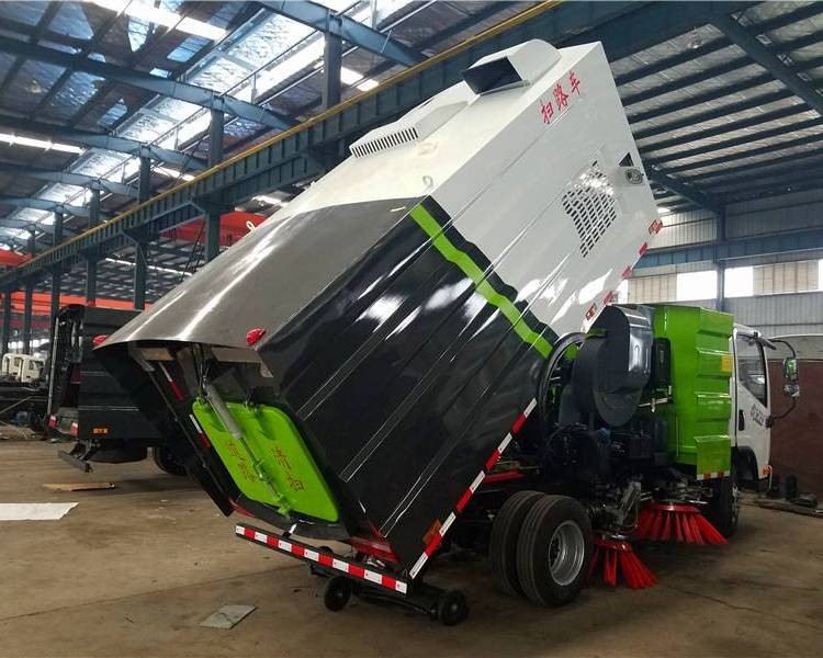 FAW RHD 8000L Road Sweeper Vacuum Cleaner Truck