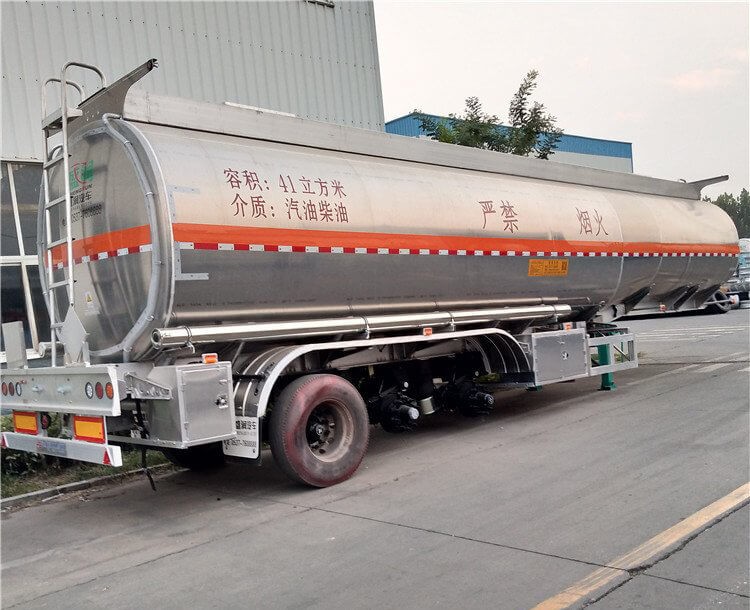 Heavy Duty 3 Axles customized Petrol Diesel Oil Fuel Tank Tanker Truck Semi Trailer