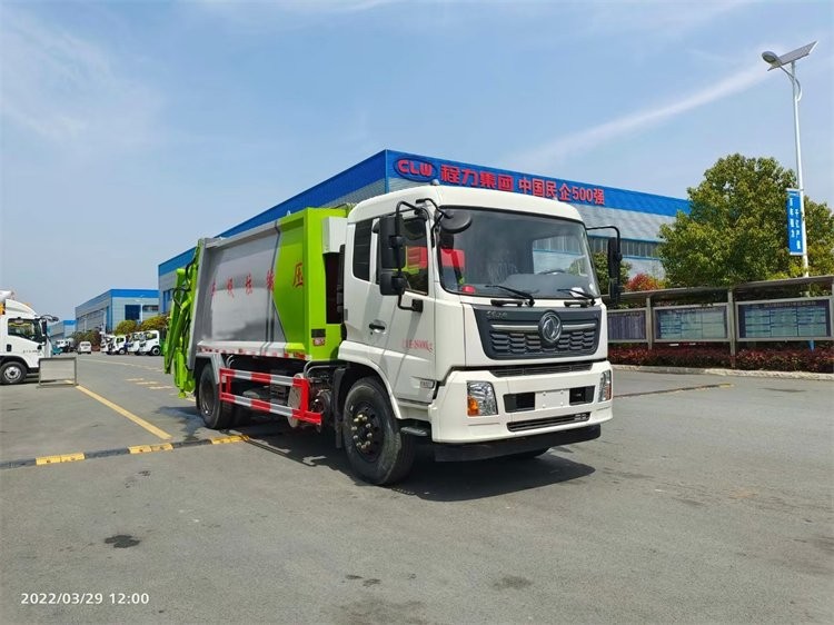 DONGFENG KINLAND 6×4 18cbm rear load garbage compress compactor truck