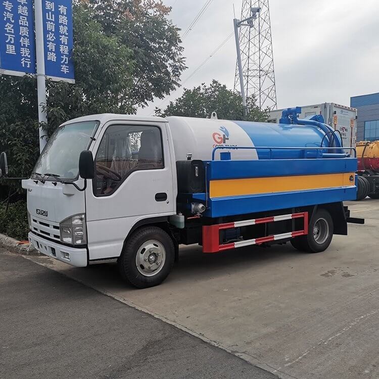 ISUZU 10CBM 6Wheeler Medium Volume 24 Hours Custom-Made Drain Cleaning Truck