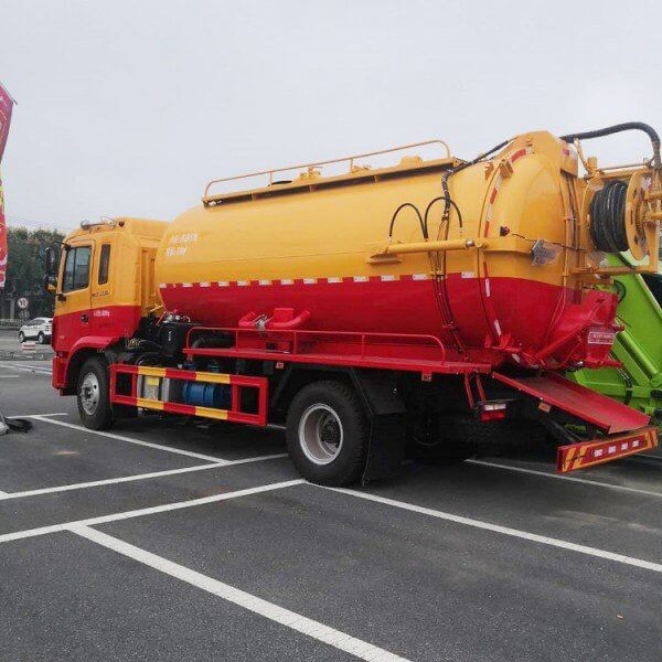 JAC 18CBM 10Wheeler Medium Volume Super Industrial Vacuum Sewer Truck