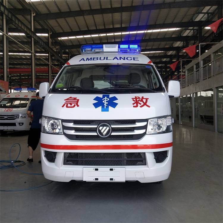 FOTON Patient Transfer First Aid Transit Ambulance Right Hand Driving For Choice