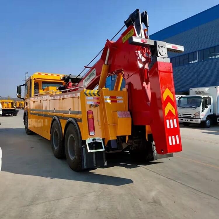 HOWO 40 ton boom and underlift separated tow truck