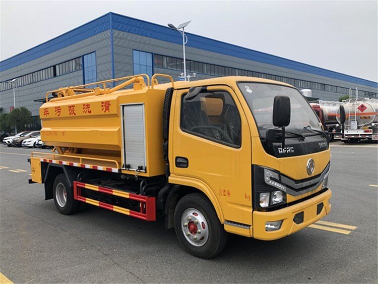 DFAC 5000L 4×2 High Pressure Industrial Sewer Jet Trucks