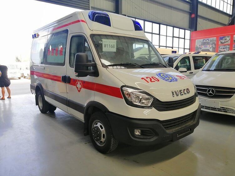 IVECO High Quality Diesel Basic Life Support Transit Ambulance Car